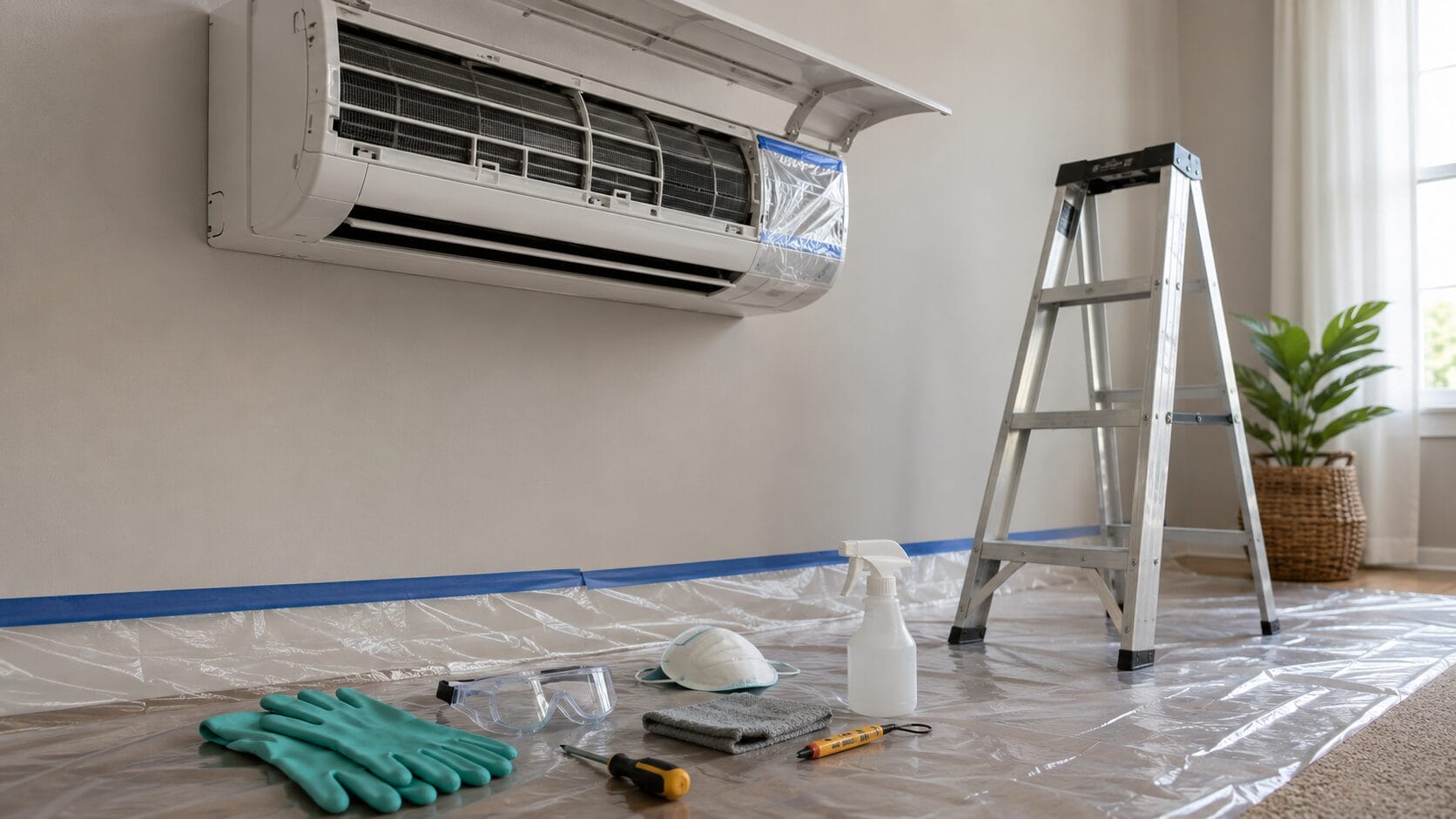 Nak Buat DIY Servis Aircond Ikut Dulu 6 Langkah Keselamatan Ini