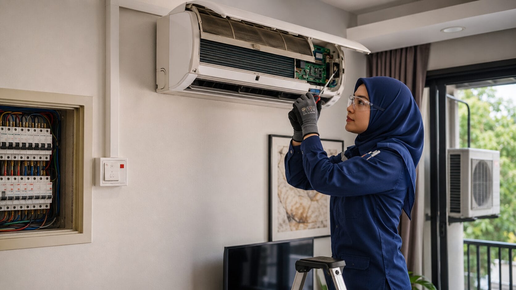 Panduan Bekalan Elektrik Aircond Fahami Laluan Kuasa Dari DB Box ke Unit Rumah Anda